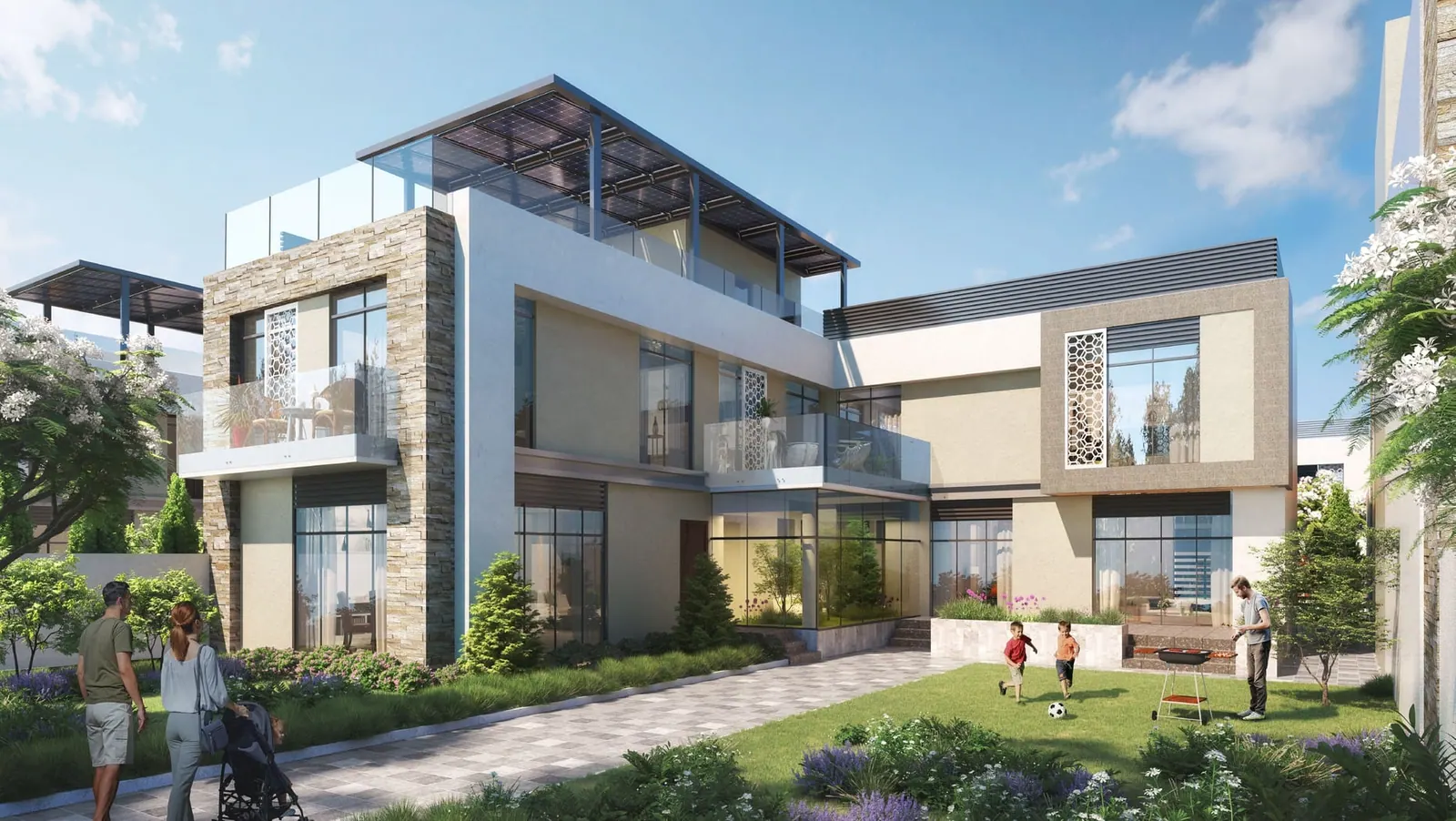 4-bedroom villa with 7-year installments