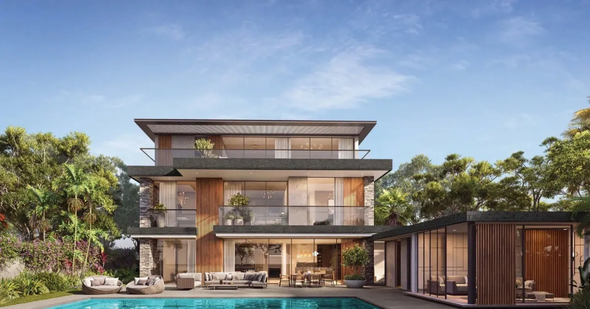 Luxury Lake View Villa in Al Mouj – Jinan Island
