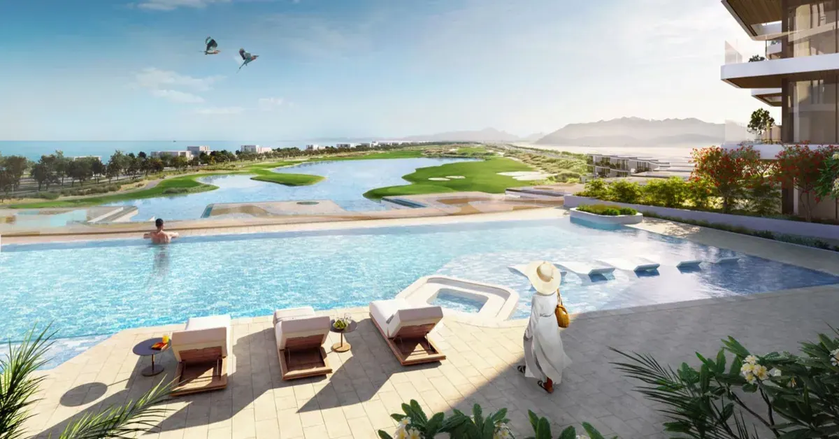 2BHK Apartment with Golf, Pool & Sea View in Al Mouj